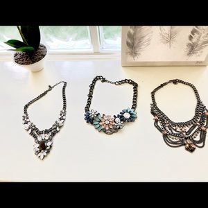 Bundle of necklaces, 3 for 12 or 5 each